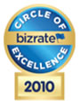 Bizrate Circle of Excellence 2010