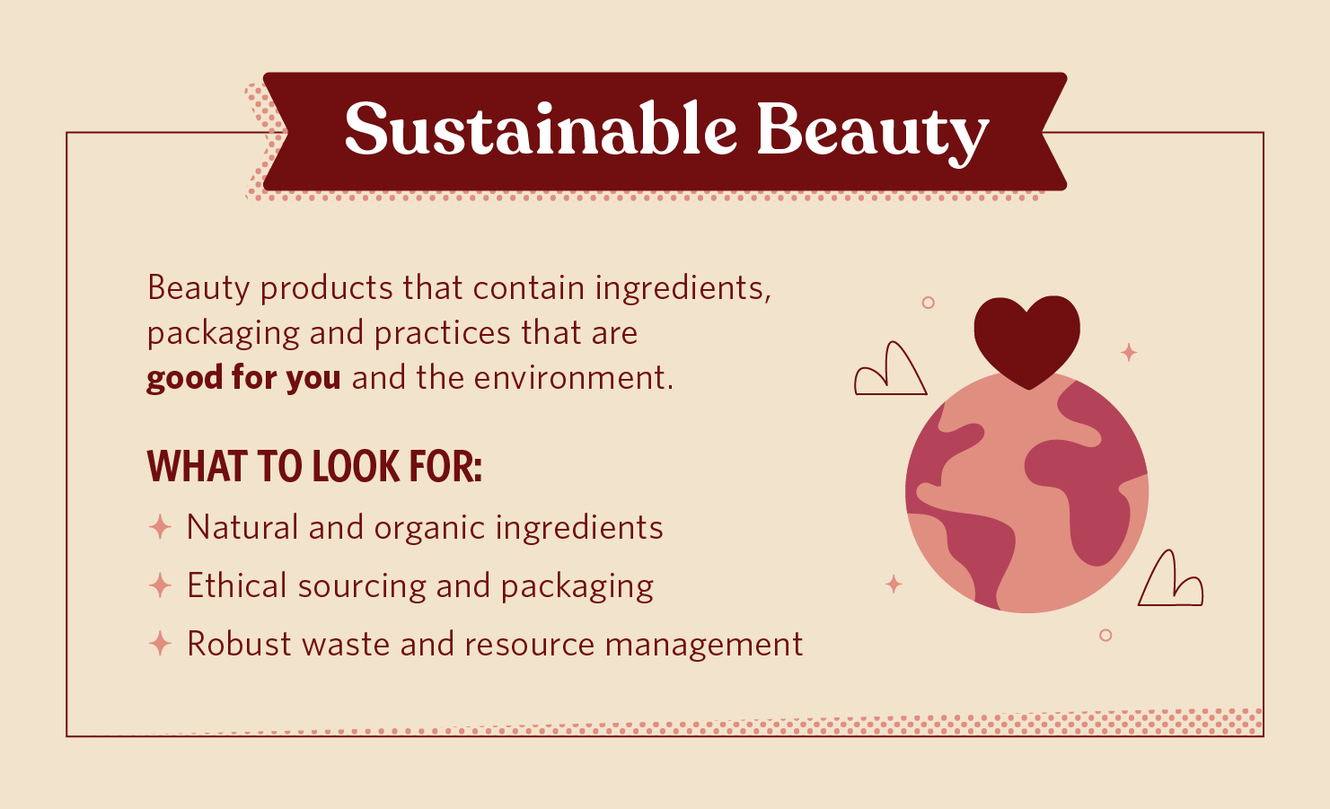 What is sustainable beauty
