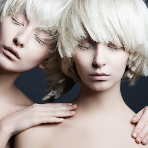 portrait of twins